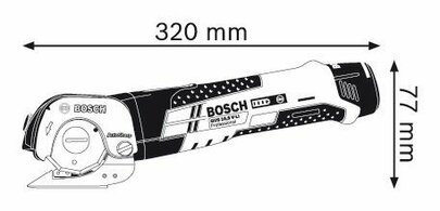 Aku nožnice Bosch GUS 10,8-LI / GUS 12-300 Professional