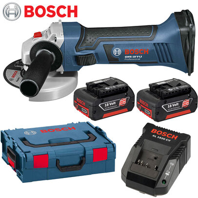 Aku uhlová brúska Bosch GWS 18-125 V-LI Professional