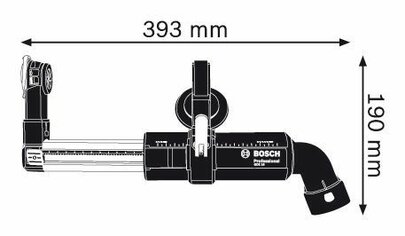 Vŕtacie kladivo Bosch GBH 2-28 DFV s odsávacím adaptérom GDE 16 Plus