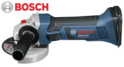 Aku uhlová brúska Bosch GWS 18-125 V-LI Professional (solo)