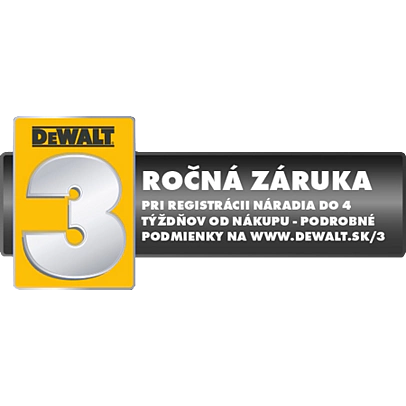 Aku uhlová brúska DeWALT DCG405P3