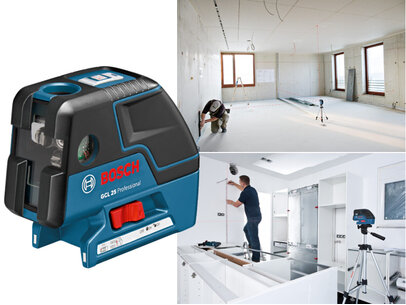 Bodový a čiarový laser Bosch GCL 25