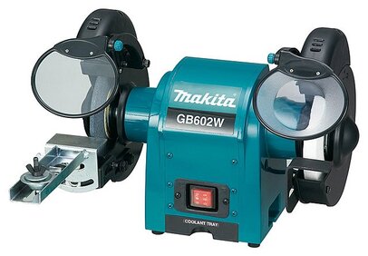 Dvojkotúčová stolová brúska Makita GB602 W