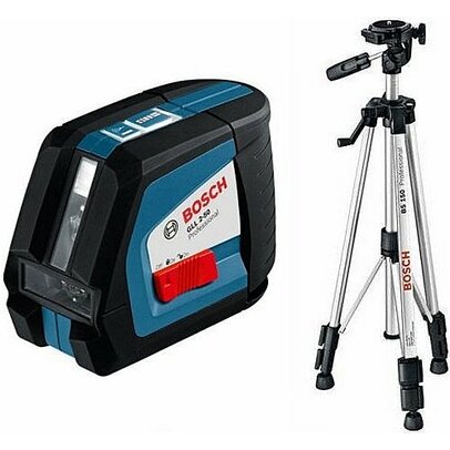 Krížový laser Bosch GLL 2-50 + statív BT 150 Professional