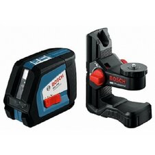 Krížový laser Bosch GLL 2-50 + univerzálny držiak BM 1 Professional