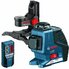 Krížový laser Bosch GLL 2-80 + univerzálny držiak BM 1 + prijímač LR 2 Professiona