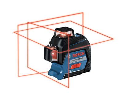 Krížový laser Bosch GLL 3-80 + statív BT 150 Professional