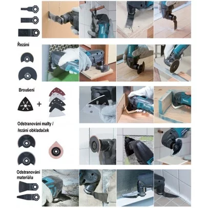 Oscilačné náradie Makita TM3010CX5J