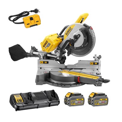 Pokosová píla DEWALT FLEXVOLT DHS780T2A . 2ks 54V akumulátor