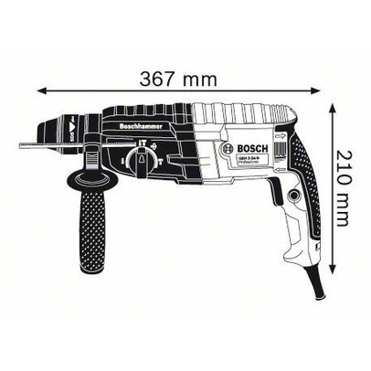 Vŕtacie kladivo Bosch GBH 2-24 D Professional